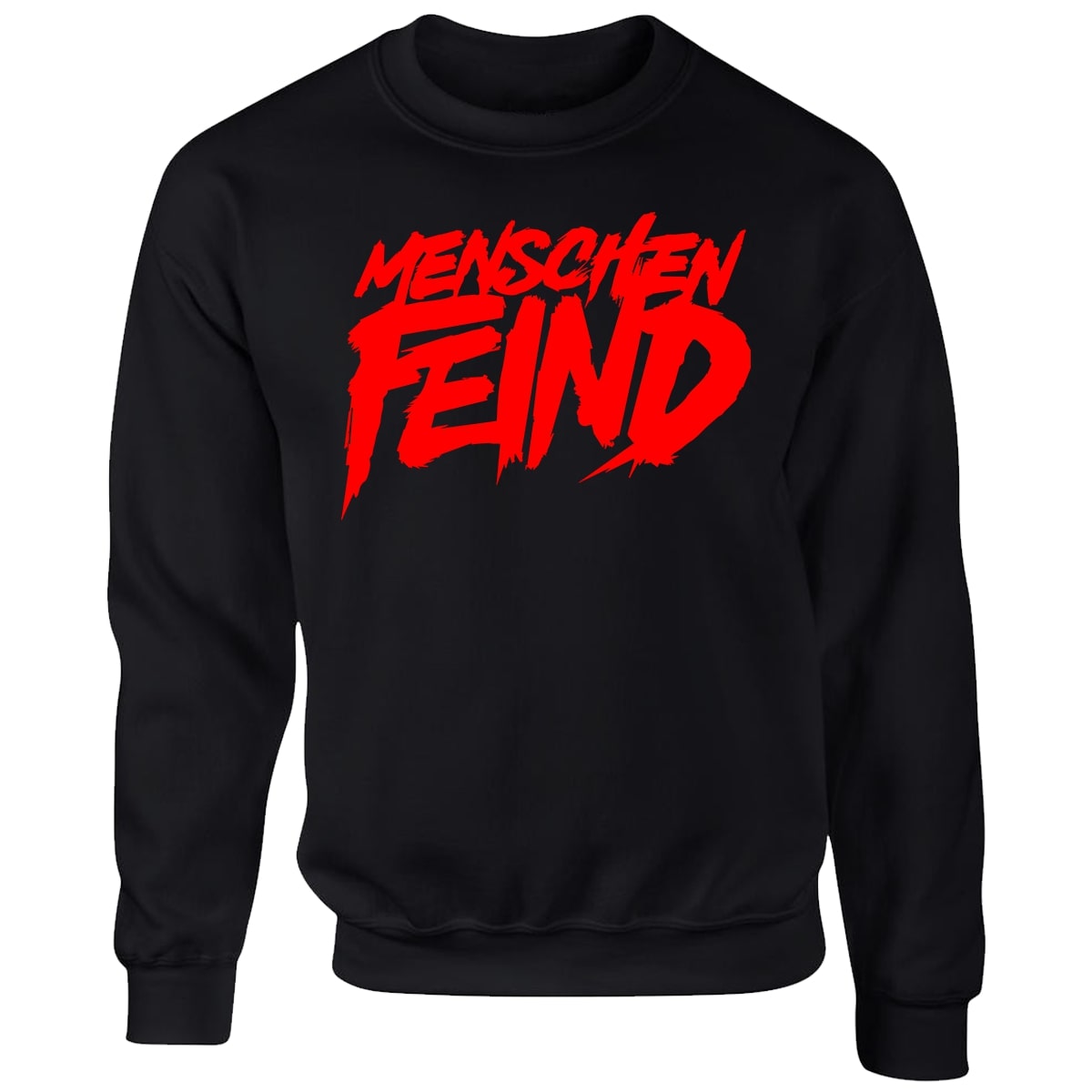 Bild von MENSCHENFEIND - SWEATER (schwarz)